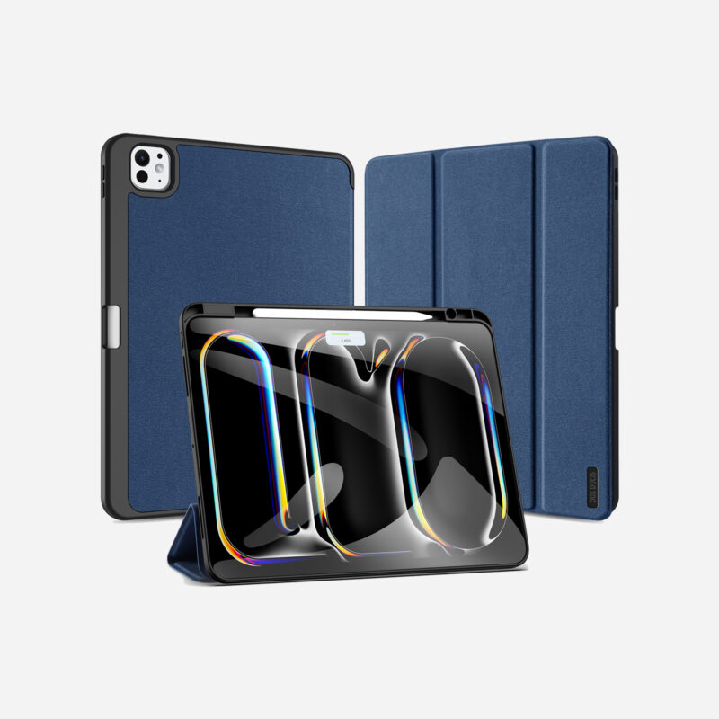 12267771 Magnetic Smart Cover for iPad with Pencil Storage(Blue)