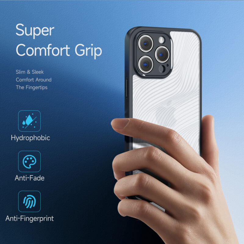 1600_05 AIMO WaveSkin – FlowGrip Frosted Case for iPhone 12 Seiex