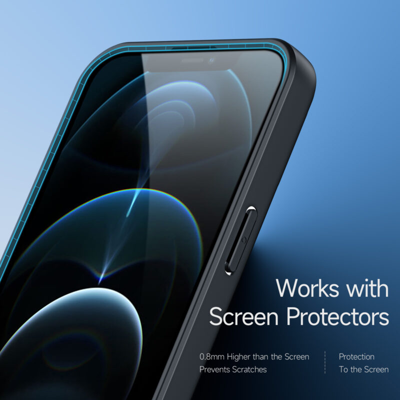 1600_09 AIMO WaveSkin – FlowGrip Frosted Case for iPhone 12 Seiex