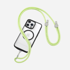 5454521 Cross-body Phone Lanyard-Green Yellow