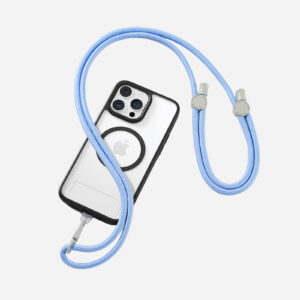 5454524551 Cross-body Phone Lanyard-Sky Blue