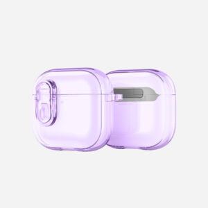 744p112151551 AirPods Case with Keychain -Purple