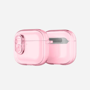 744p11215551 AirPods Case with Keychain -Pink