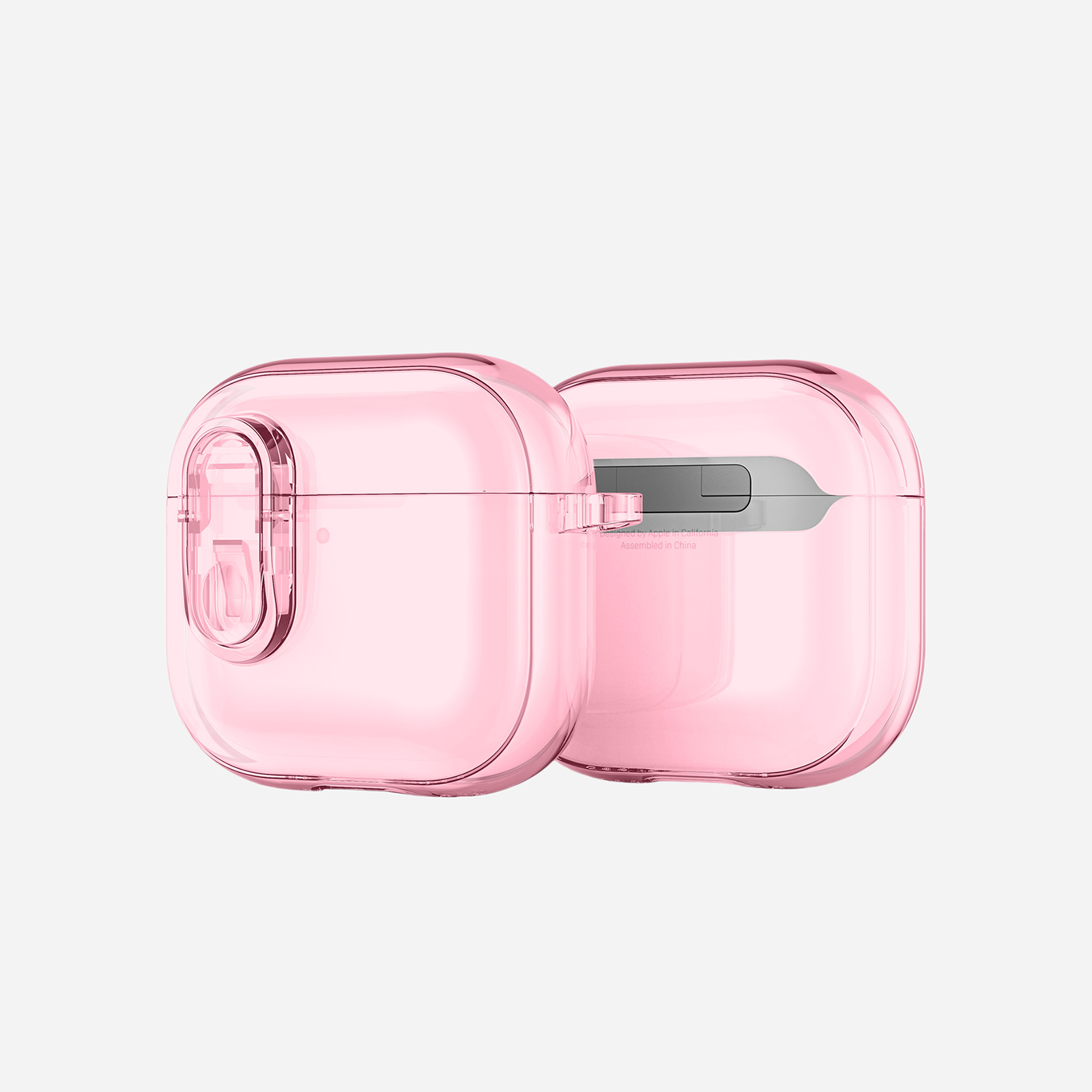 AirPods Case with Keychain -Pink