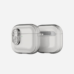744p115551 AirPods Case with Keychain -Grey