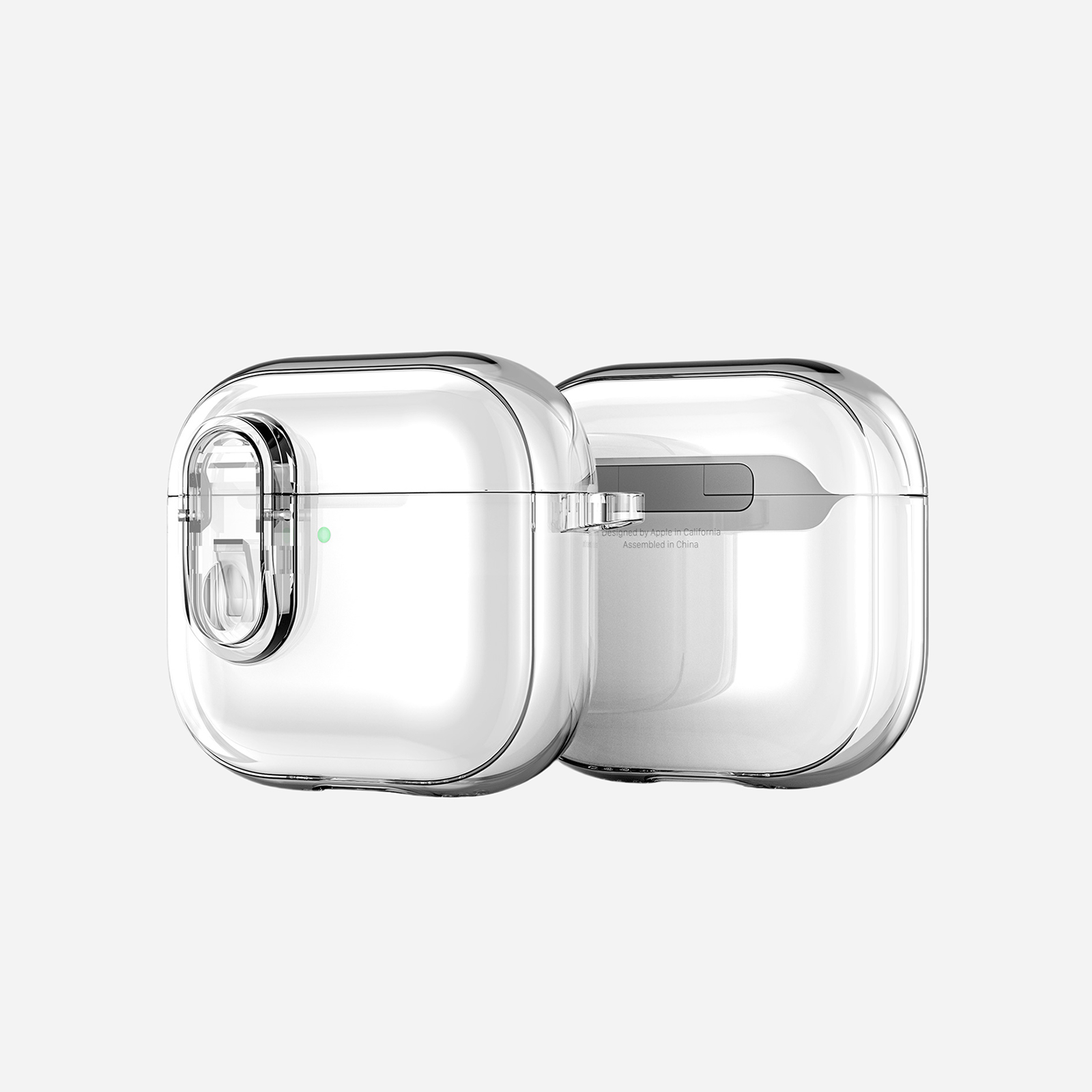 AirPods Case with Keychain -Clear