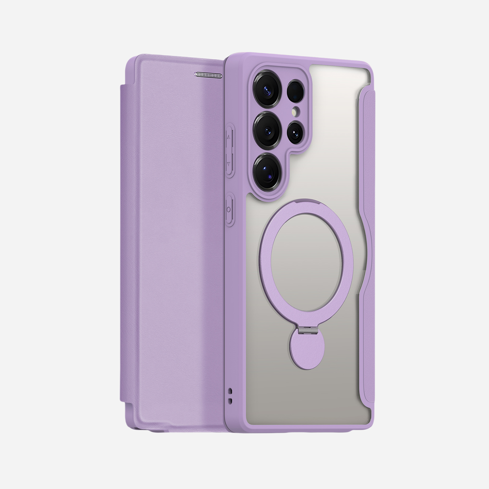 MagSafe® Compatible Amethyst Blush 3-in-1 Wallet Case for Samsung Galaxy