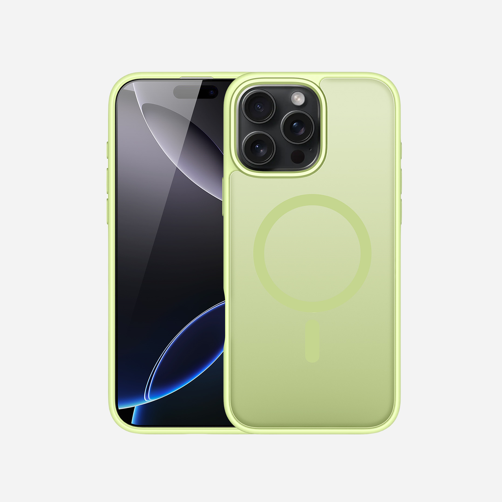 MagSafe® Compatible Neon Verge Case for iPhone Series — No Stand, All Protection