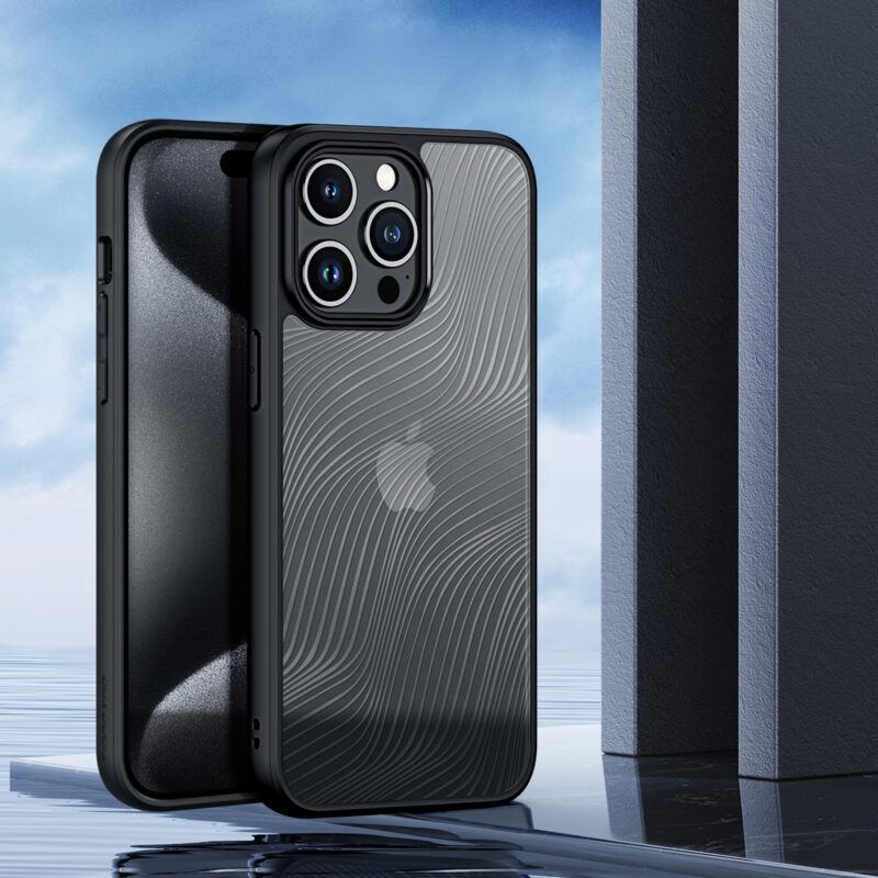 Carbon Tide - WaveTextured Shockproof Case for iPhone 16 Pro Max