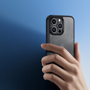 Carbon Tide - WaveTextured Shockproof Case for iPhone 16 Pro Max