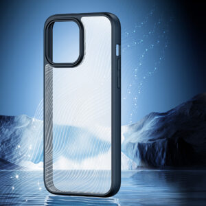 Carbon Tide - WaveTextured Shockproof Case for iPhone 16 Pro Max