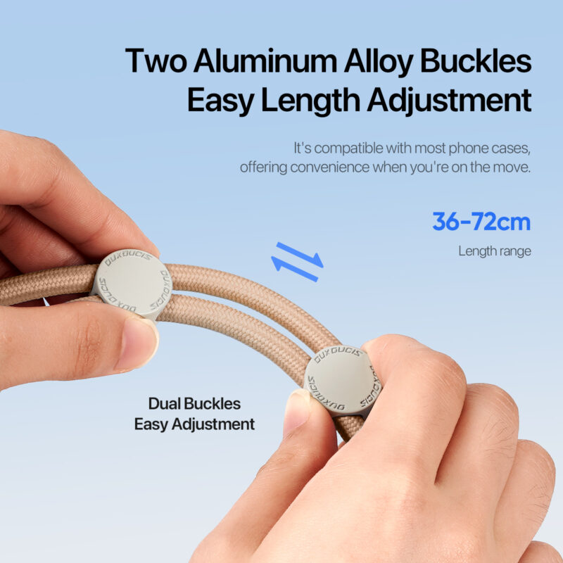 Amber-Color_06 Cross-body Phone Lanyard-Amber Color