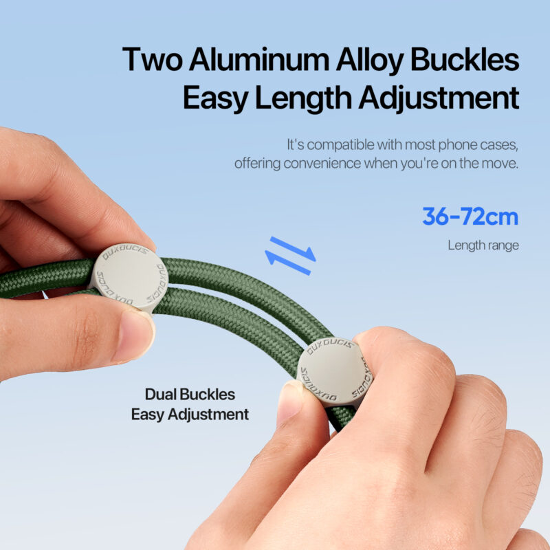 Cross-body Phone Lanyard-Army Green