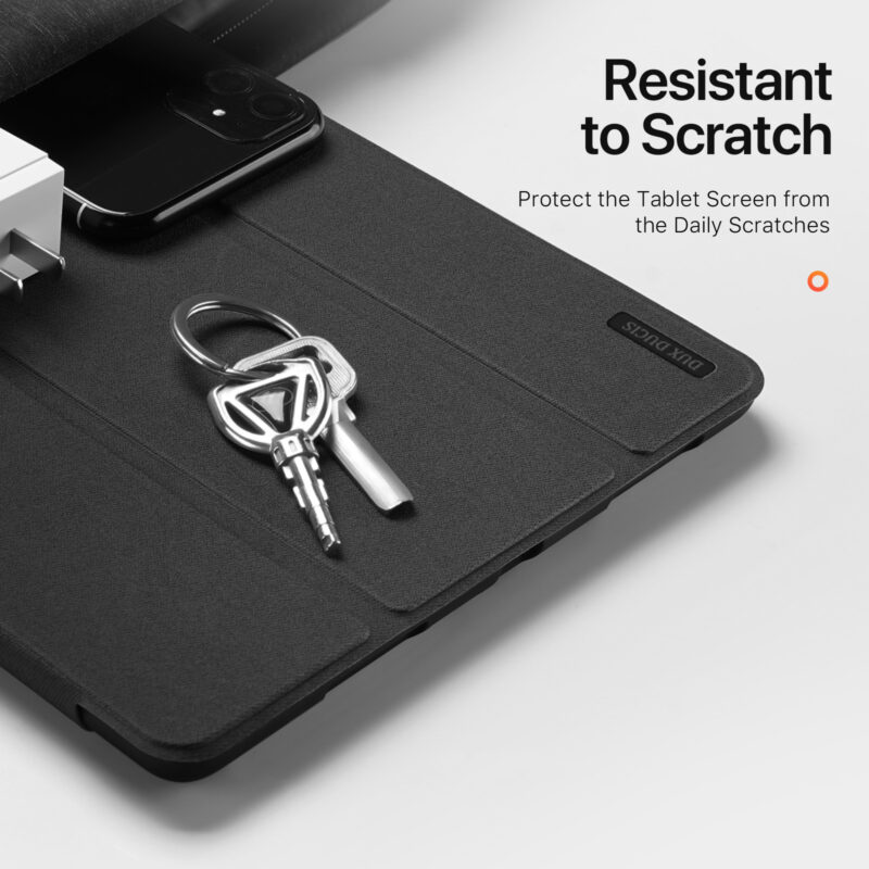 Black (5) Magnetic Smart Cover for iPad with Pencil Storage(Black)