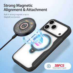 Black-Worded_06 MagSafe® Compatible Eclipse Black Ultimate 3-in-1 Case for iPhone 17 Pro Max