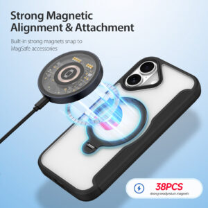 Black-Worded_06 MagSafe® Compatible Eclipse Black Ultimate 3-in-1 Case for iPhone 17