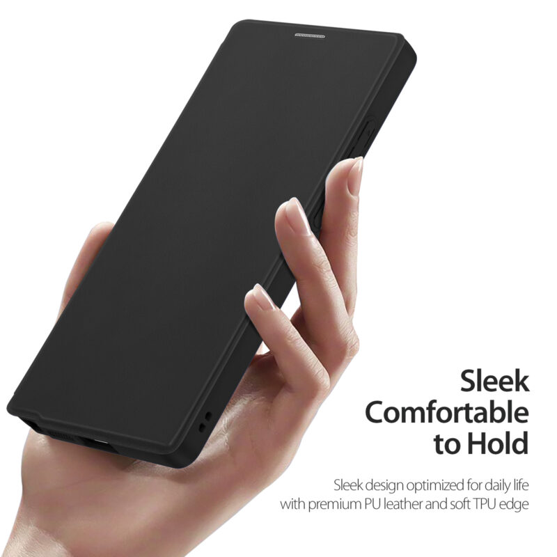 Black-Worded_09 MagSafe® Compatible Phantom Black 3-in-1 Wallet Case for Samsung Galaxy