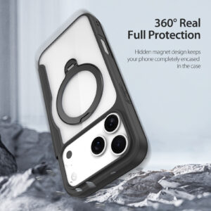 Black-Worded_14 MagSafe® Compatible Eclipse Black Ultimate 3-in-1 Case for iPhone 17 Pro Max