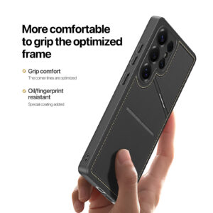 Black_12 MagSafe® Compatible Midnight Black - 3-in-1 Wallet & Stand Case for Samsung Galaxy