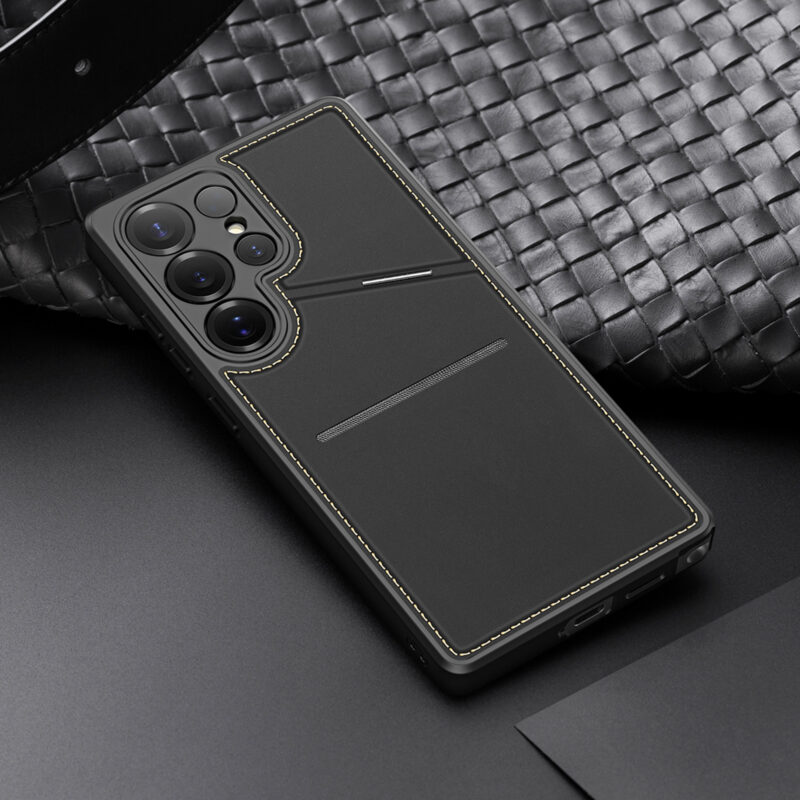 Black_16 MagSafe® Compatible Midnight Black - 3-in-1 Wallet & Stand Case for Samsung Galaxy