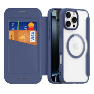 Blue-Worded_02 MagSafe® Compatible Cosmic Blue Ultimate 3-in-1 No Ring Stand Case for iPhone Series