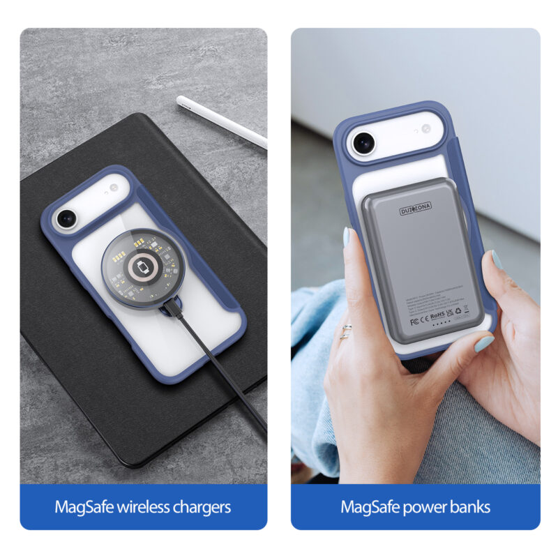 Blue-Worded_07 MagSafe® Compatible Cosmic Blue Ultimate 3-in-1 Case for iPhone 17 Air