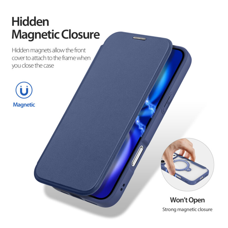 Blue-Worded_10 MagSafe® Compatible Cosmic Blue Ultimate 3-in-1 Case for iPhone 17 Pro Max