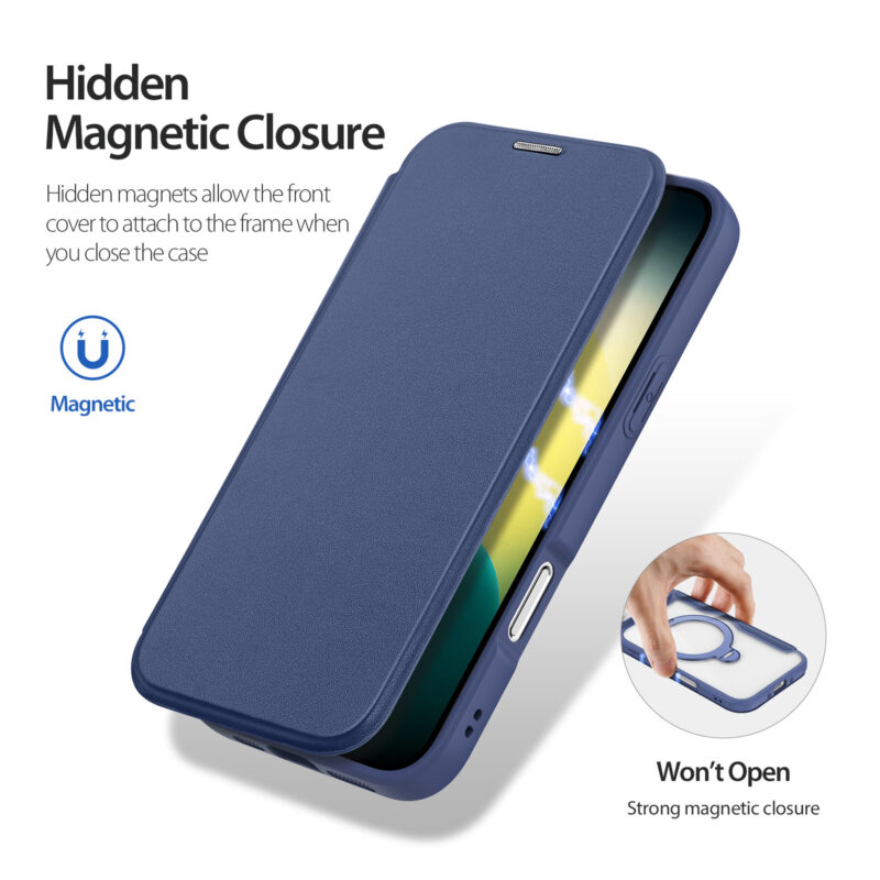 Blue-Worded_10 MagSafe® Compatible Cosmic Blue Ultimate 3-in-1 Case for iPhone 17 Air