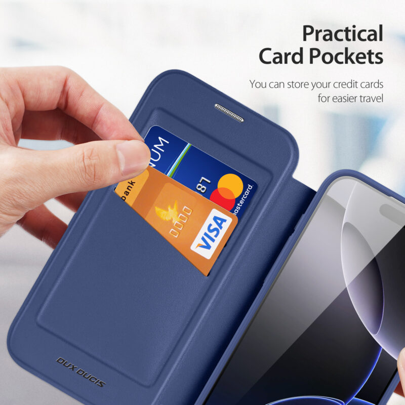 Blue-Worded_11 MagSafe® Compatible Cosmic Blue Ultimate 3-in-1 Case for iPhone 17 Pro Max