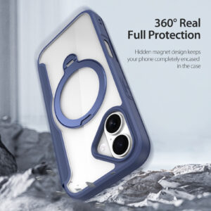 Blue-Worded_14 MagSafe® Compatible Cosmic Blue Ultimate 3-in-1 Case for iPhone 17