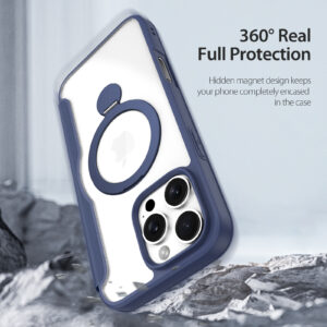 Blue-Worded_14 MagSafe® Compatible Cosmic Blue Ultimate 3-in-1 Case for iPhone Series