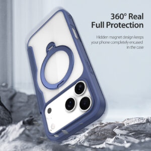 Blue-Worded_14 MagSafe® Compatible Cosmic Blue Ultimate 3-in-1 Case for iPhone 17 Pro Max