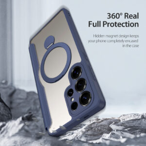 MagSafe® Compatible Abyss Blue 3-in-1 Wallet Case for Samsung Galaxy