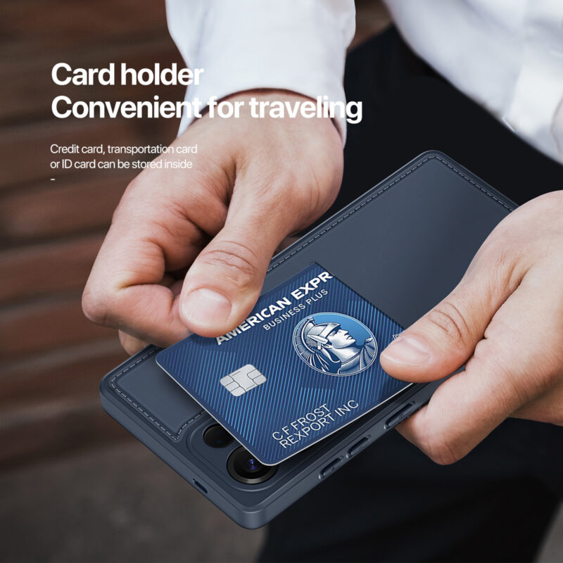 Blue_09 MagSafe® Compatible Cosmic Blue - 3-in-1 Wallet & Stand Case for Samsung Galaxy