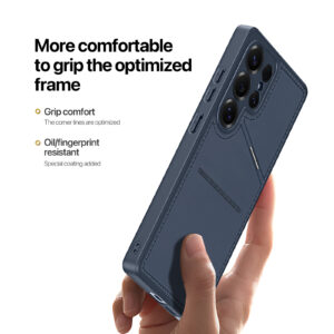 Blue_12 MagSafe® Compatible Cosmic Blue - 3-in-1 Wallet & Stand Case for Samsung Galaxy