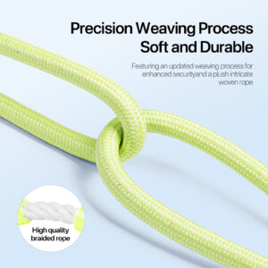 Green-Yellow_10 Cross-body Phone Lanyard-Green Yellow