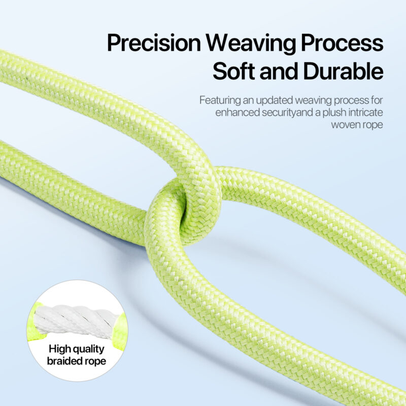 Green-Yellow_10 Cross-body Phone Lanyard-Green Yellow