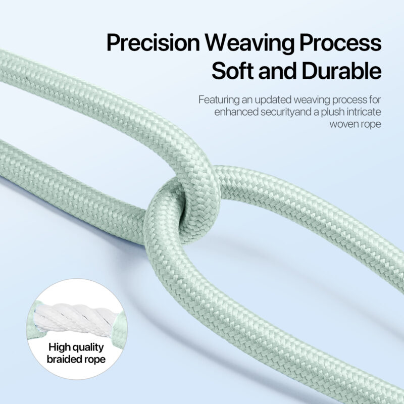 Light-Green_10 Cross-body Phone Lanyard-Light Green