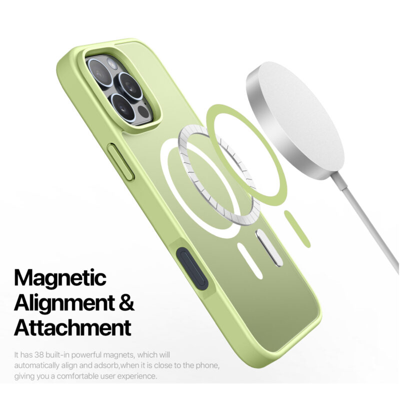 Lime-Green_07 MagSafe® Compatible Neon Verge Case for iPhone Series — No Stand, All Protection