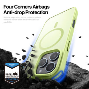 Lime-Green_09 MagSafe® Compatible Neon Verge Case for iPhone Series — No Stand, All Protection