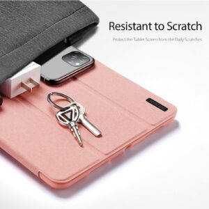 Pink (5) Magnetic Smart Folio Case for Samsung Galaxy Tab with S Pen Holder(Pink)