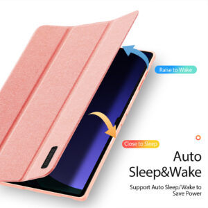 Pink (8) Magnetic Smart Folio Case for Samsung Galaxy Tab with S Pen Holder(Pink)