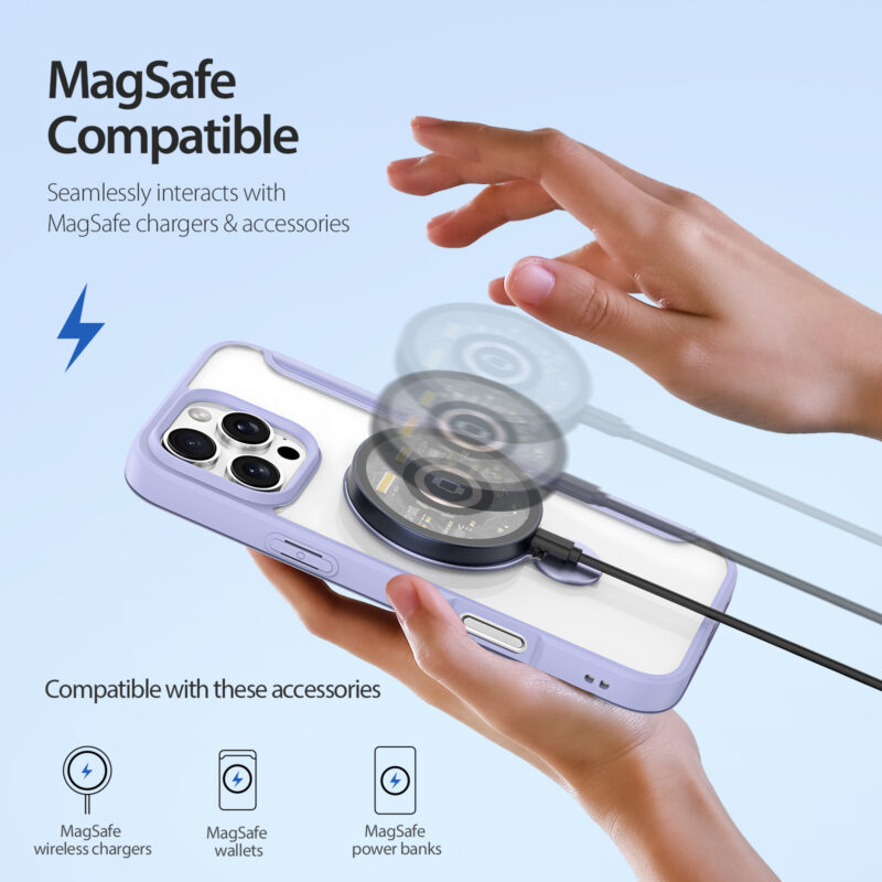 Purple-Worded_05 MagSafe® Compatible Velvet Purple Ultimate 3-in-1 Case for iPhone Series