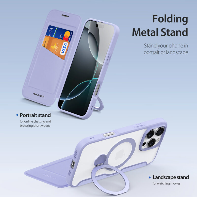 Purple-Worded_08 MagSafe® Compatible Velvet Purple Ultimate 3-in-1 Case for iPhone Series