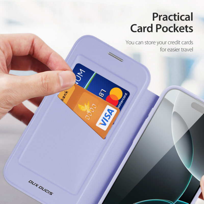 MagSafe® Compatible Velvet Purple Ultimate 3-in-1 No Ring Stand Case  for iPhone Series