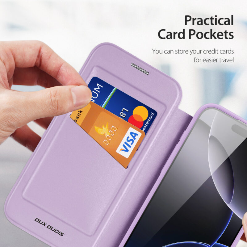 Purple-Worded_11 MagSafe® Compatible Velvet Purple Ultimate 3-in-1 Case for iPhone 17 Pro Max