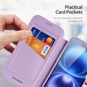 Purple-Worded_11 MagSafe® Compatible Velvet Purple Ultimate 3-in-1 Case for iPhone 17