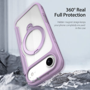 Purple-Worded_14 MagSafe® Compatible Velvet Purple Ultimate 3-in-1 Case for iPhone 17 Air