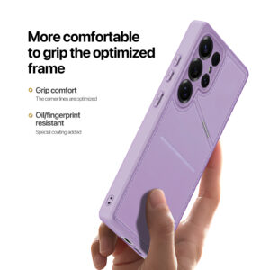 PurplePink_12 MagSafe® Compatible Lilac Rose - 3-in-1 Wallet & Stand Case for Samsung Galaxy