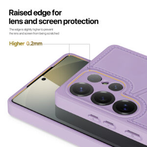 PurplePink_15 MagSafe® Compatible Lilac Rose - 3-in-1 Wallet & Stand Case for Samsung Galaxy